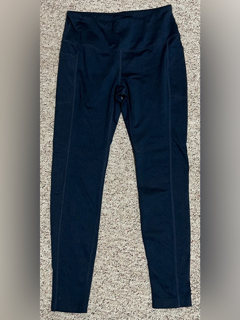 Mondetta Dark Navy Performance Leggings with High Waist